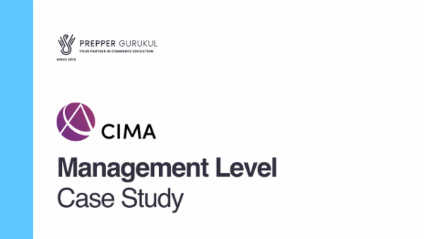 CIMA - Management Case Study cover