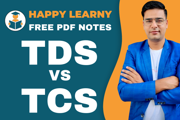 Difference Between TDS and TCS cover