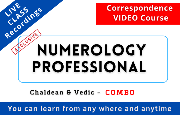 Numerology Professional Course - Combo cover