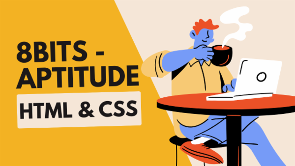 8Bits- Aptitude HTML & CSS cover