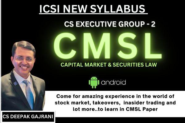 CMSL - New Syllabus 2023 - Android cover