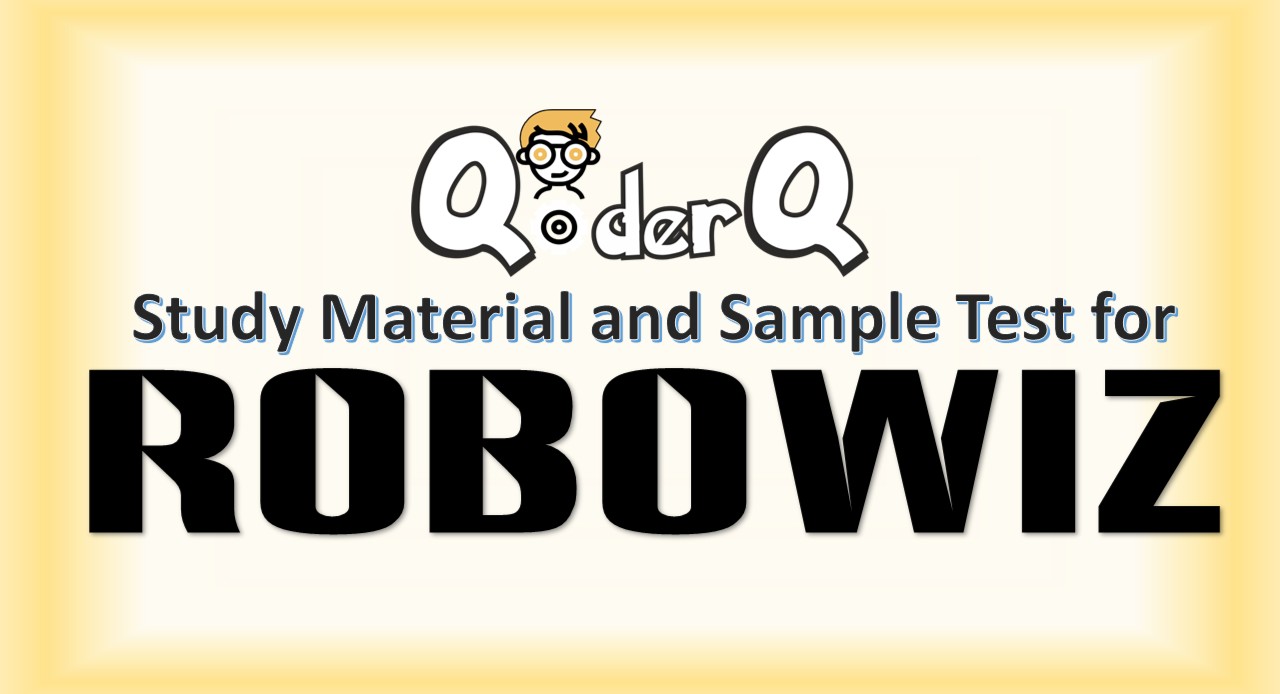 ROBOWIZ - Study Material & Sample Test - Robotics by QoderQ cover