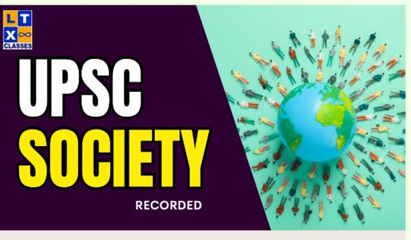 UPSC Society (Recorded) cover
