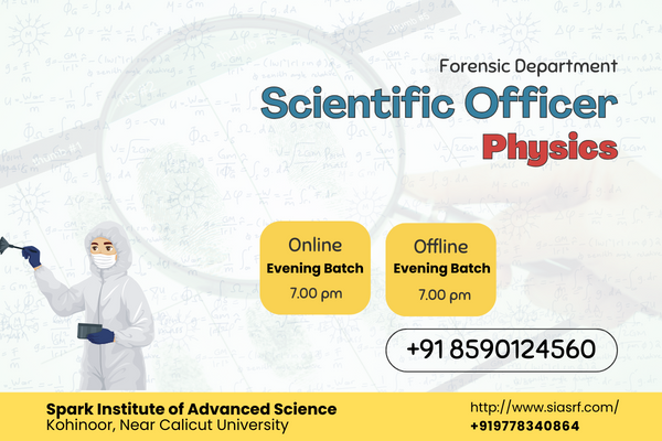 Scientific Offiecer (Physics) cover