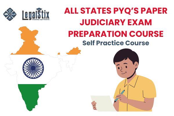 All States Previous Year Question Paper Judiciary Exam Preparation cover