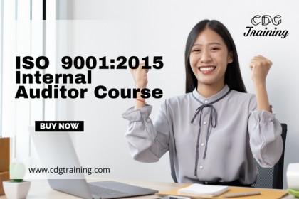 ISO 9001:2015 Internal Auditor cover