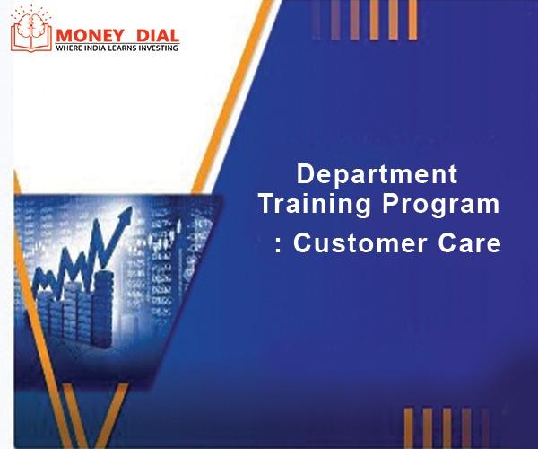 Department Training Program- Customer care cover