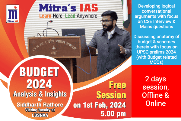 Budget 2024 : Analysis & Insights cover