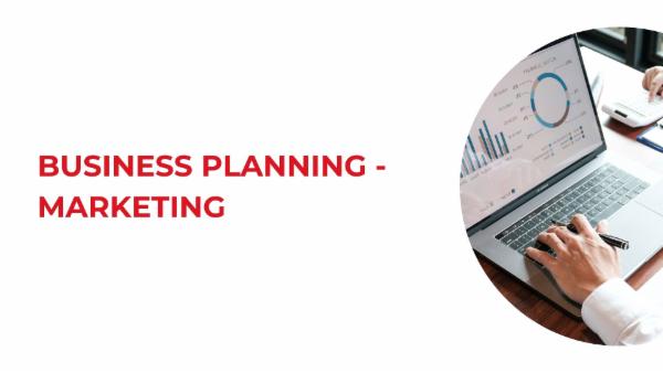 Business Planning - MARKETING cover
