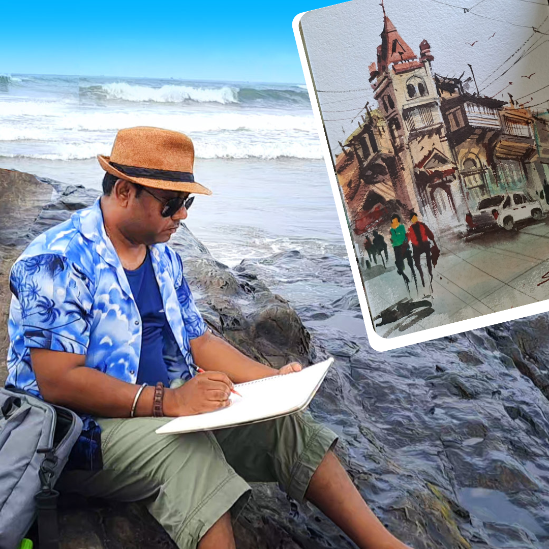 Sankar Thakur - Gold Medalist Watercolor Artist