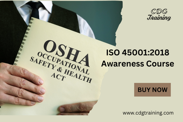 ISO 45001:2018 Awareness cover