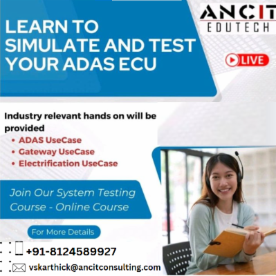 Learn To Simulate and Test Your ADAS ECU - January 2024 cover