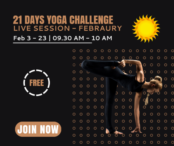 21-Day Holistic Yoga Challenge (Feb) cover