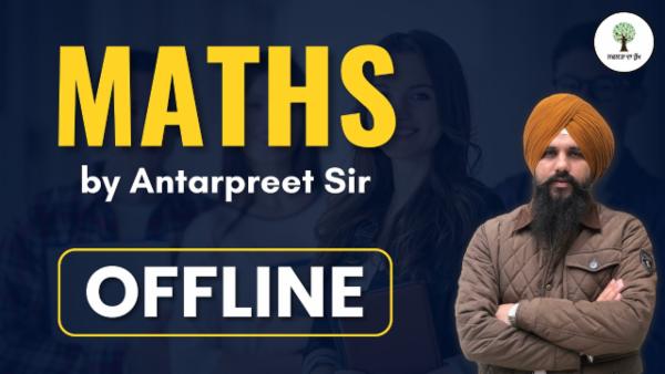 Maths by Antarpreet Sir OFFLINE cover