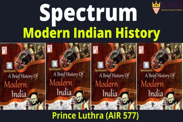 Spectrum Modern History through MCQs