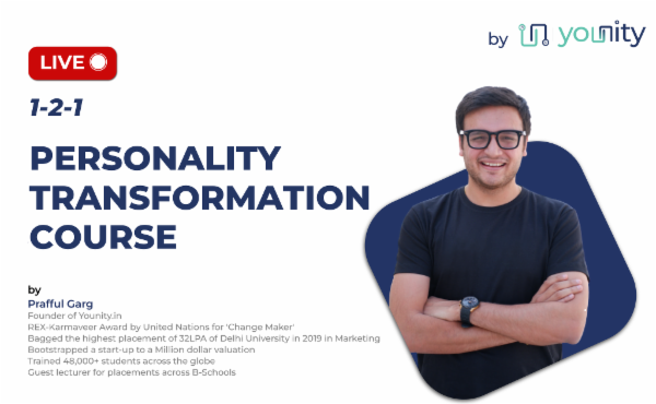 1-2-1 Personality Transformation Course cover