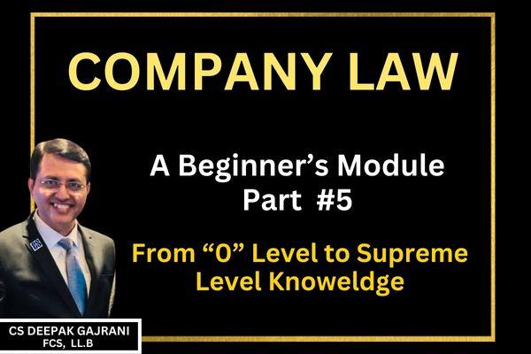 BEGINNER LEVEL MODULE #5 cover