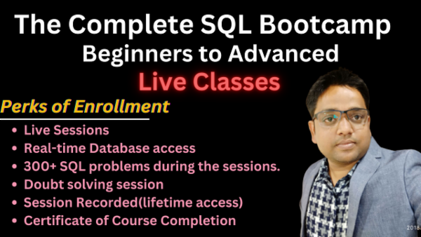 The Complete SQL Bootcamp: Go from Zero to Hero