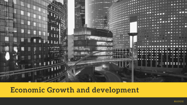 Certification in Economic Growth and development cover