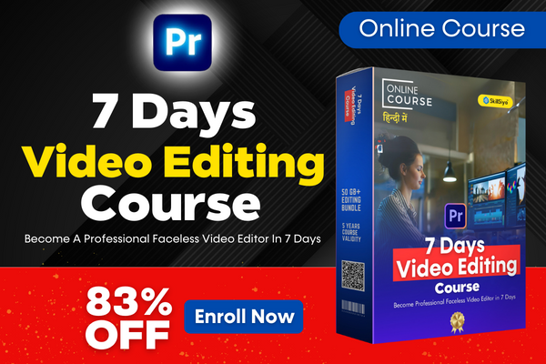 7 Days Professional Video Editing Course in Hindi cover