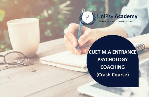 CUET M.A. Entrance Psychology Coaching (Crash Course) cover