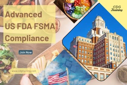 Advanced US FDA FSMA Compliance cover