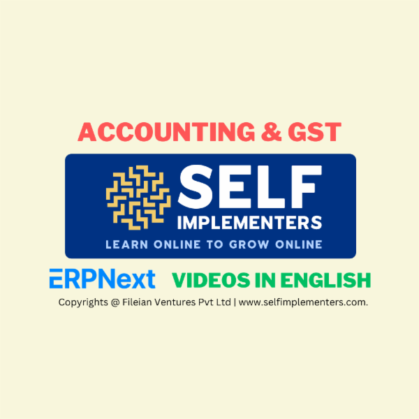ERPNext Accounting + GST Module cover