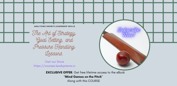 MS Dhoni's Key Traits - Strategy, Goal Setting, and Pressure Handling cover