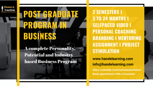 Post Graduate Program in Business cover