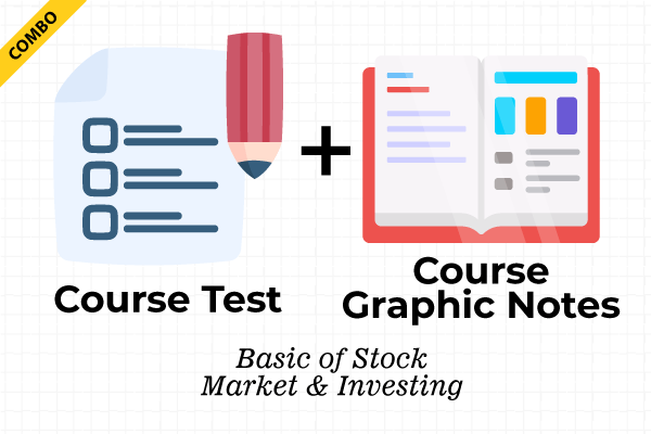 Combo (Course Test + Graphic Notes) - Basics of Stock Market & Investing Youtube Course cover