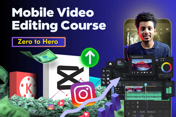Mobile Editing Mastery by Creator Swift (Rudra Mukherjee) cover