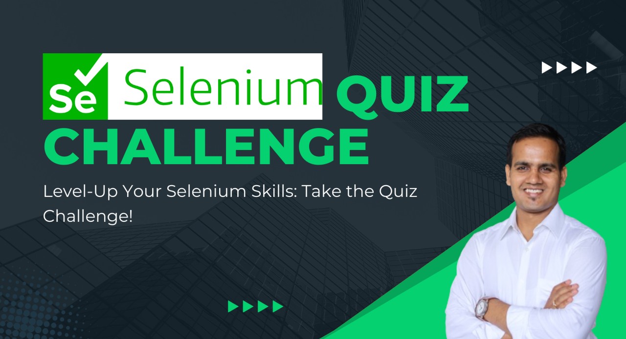 Selenium Quiz for Automation Testers cover