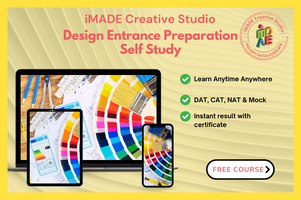 Design Entrance Preparation - Self Study - U/CEED, NID & NIFT cover