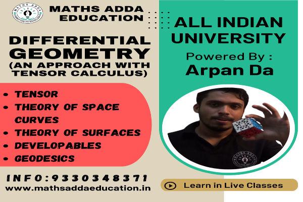 Differential Geometry (An Approach with Tensor Calculus) cover