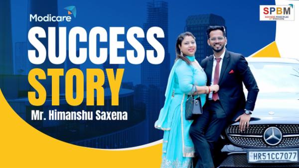 SUCCESS STORY OF HIMANSHU SAXSENA cover
