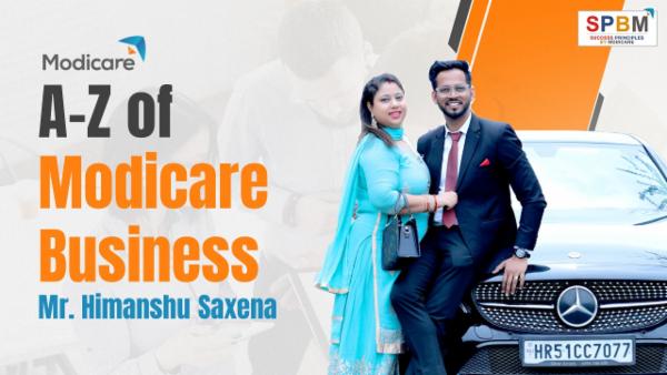 A-Z of MODICARE BUSINESS HIMANSHU SAXENA cover