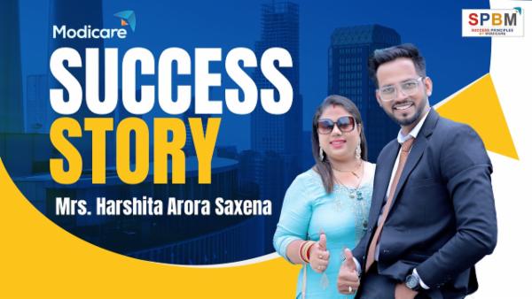 SUCCESS STORY OF HARSHITA SAXENA cover