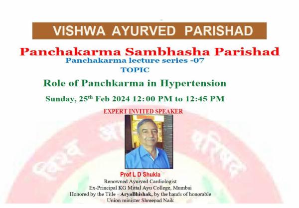 Role of Panchkarma in Hypertension  cover