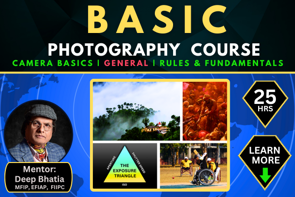 BASIC PHOTOGRAPHY COURSE cover
