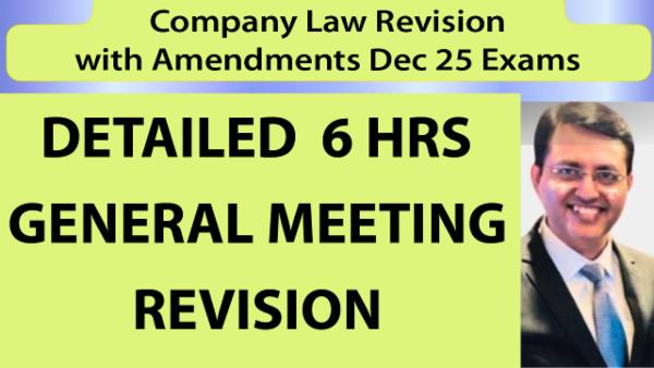 General Meeting Revision cover