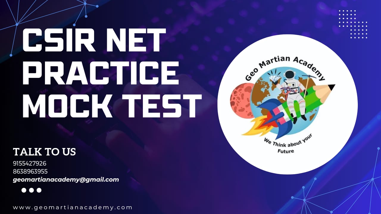 CSIR-NET Earth Science Mock Test cover