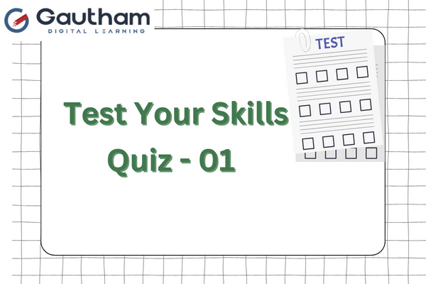 Gautham Digital Learning - Aptitude Test (GDL002-2024) cover