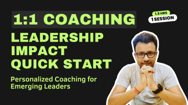 A 90-Minute 1:1 Coaching Session for Tech Professionals Ready to Lead cover