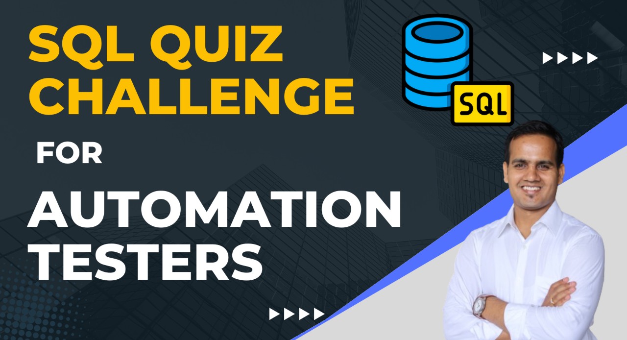 SQL Quiz for Automation Testers cover