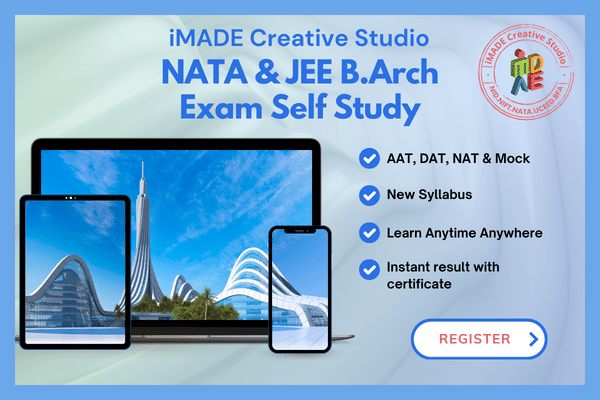 NATA & JEE Paper 2 B.Arch Self Study cover