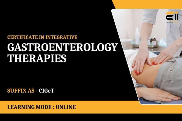 Certificate in Integrative Gastroenterology Therapies (CIGsT) cover