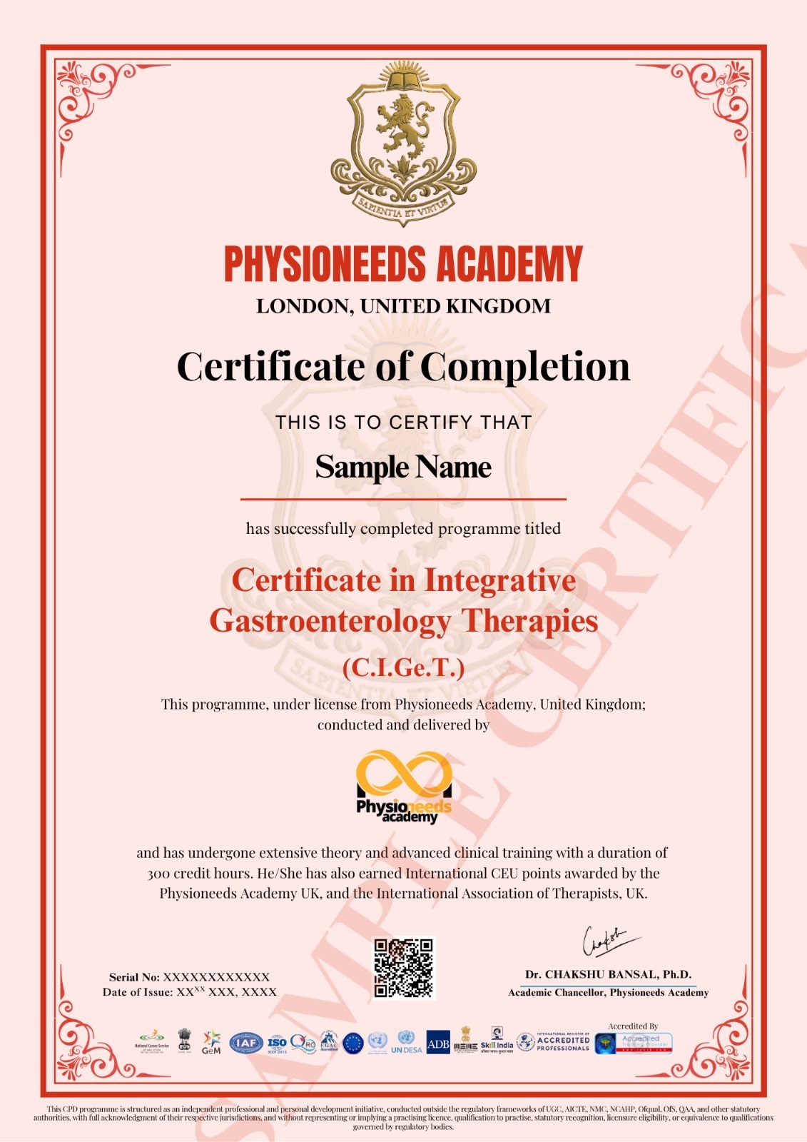 CIGAT integrative gastroenterology therapies certification