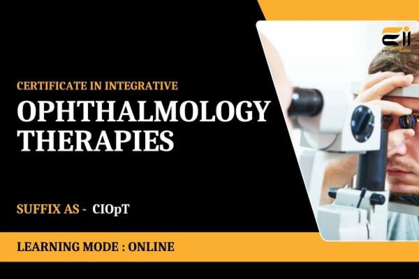 Certificate in Integrative Ophthalmology Therapies (CIOpT) cover