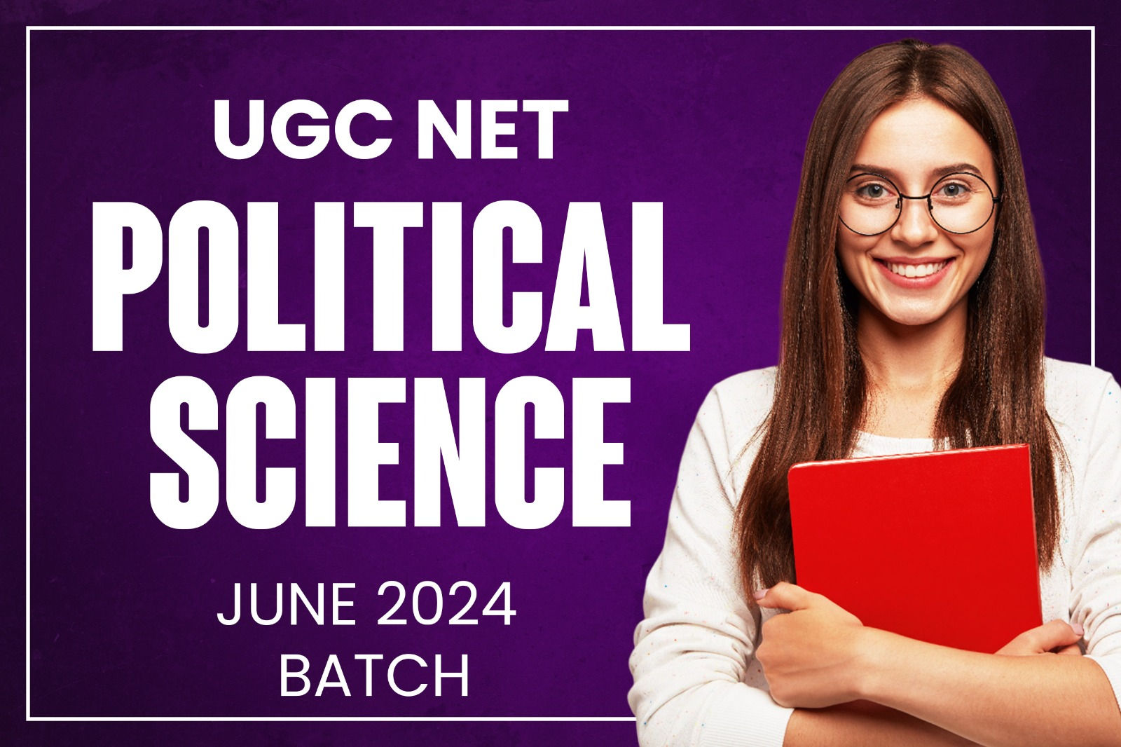 UGC NET Political Science (June 2024 Batch) cover