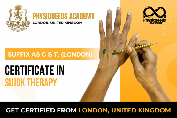 Certification in Sujok Therapy cover